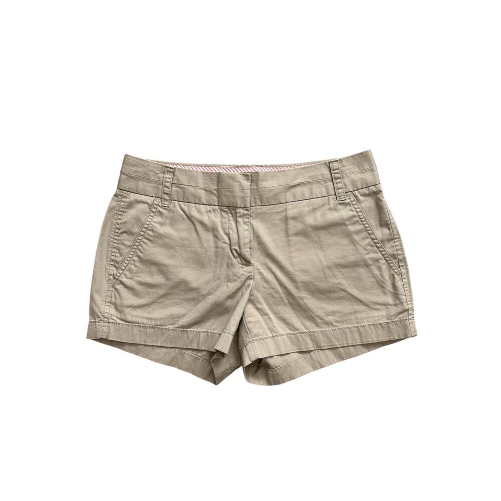 J. Crew Chino Shorts-Size 00 women’s tan Beige khaki